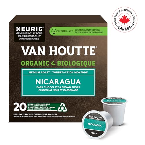 Van Houtte, Nicaragua, Medium Roast, K-Cup Pods, 20 Count