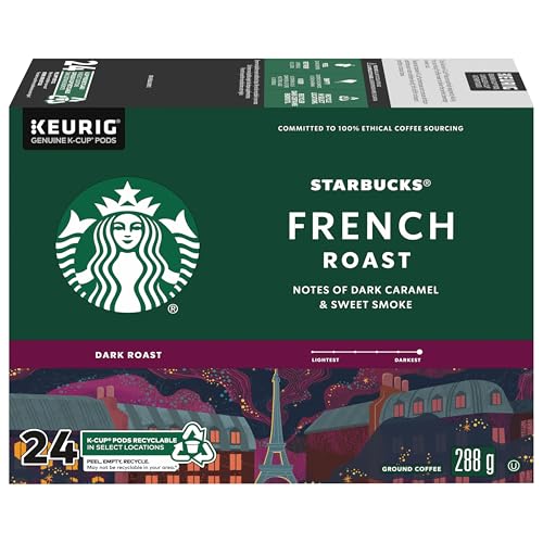 Starbucks, French Roast, Dark Roast, Coffee, 24 Count
