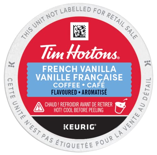 Tim Hortons, French Vanilla, Medium Roast, Coffee, 30 Count