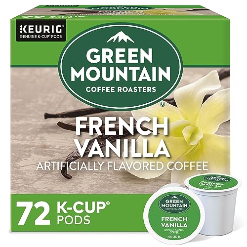 Green Mountain Coffee Roasters, French Vanilla, Light Roast, Coffee, 72.0 Count