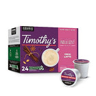 TIMOTHY'S, Chai Latte, Medium Roast, K-Cup Pods, 24 Count