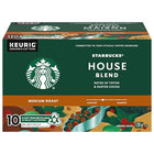 Starbucks, House Blend, Medium Roast, Coffee, 10 Count