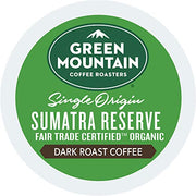 Green Mountain Coffee Roasters, Sumatra Reserve, Dark Roast, K-Cup Pods, 72.0 Count