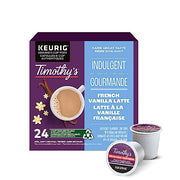 TIMOTHY'S, French Vanilla, Medium Roast, Coffee, 24 Count