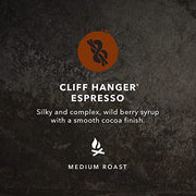 Kicking Horse Coffee, Cliff Hanger, Medium Roast, Whole Beans, 1000 Grams