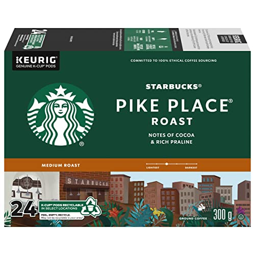 Starbucks, Chocolate, Nutty, Medium Roast, Coffee, 24 Count