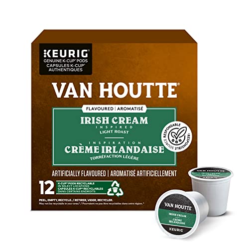 Van Houtte, Irish Cream, Light Roast, Coffee, 12 Count