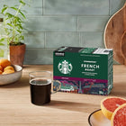 Starbucks, French Roast, Dark Roast, K-Cup Pods, 24 Count