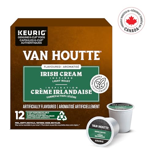 Van Houtte, Irish Cream, Light Roast, K-Cup Pods, 12 Count
