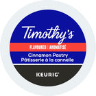 TIMOTHY'S, Cinnamon Pastry, Medium Roast, K-Cup Pods, 24 Count
