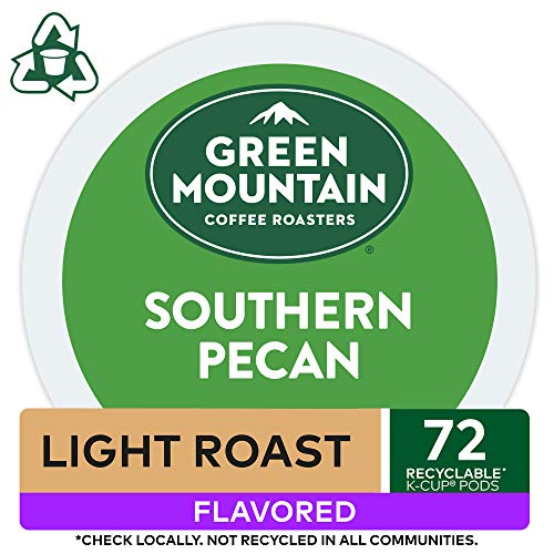 Green Mountain Coffee Roasters, Southern Pecan, Light Roast, K-Cup Pods, 72.0 Count