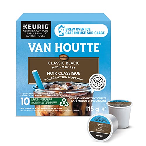 Van Houtte, Black Classic, Medium Roast, Coffee, 10 Count
