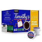 TIMOTHY'S, Breakfast Blend, Medium Roast, K-Cup Pods, 60 Count
