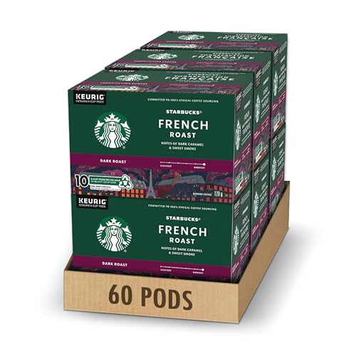Starbucks, French Roast, Dark Roast, Coffee, 60 Count