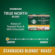 Starbucks, True North, Light Roast, K-Cup Pods, 60 Count