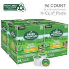 Green Mountain Coffee Roasters, Our Blend, Light Roast, Beans, 96.0 Count
