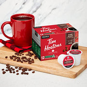 Tim Hortons, Dark Roast, Dark Roast, Coffee, 72 Count