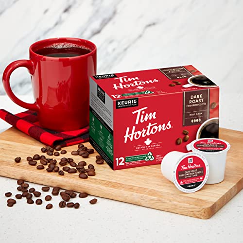 Tim Hortons, Dark Roast, Dark Roast, Coffee, 72 Count