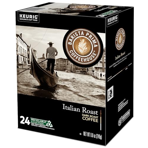 BARISTA PRIMA, Italian Roast, Dark Roast, K-Cup Pods, 96 Count