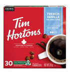 Tim Hortons, French Vanilla, Medium Roast, Coffee, 30 Count