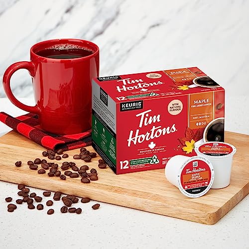 Tim Hortons, Maple, Medium Roast, Coffee, 12 Count