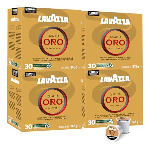 Lavazza, Qualità Oro, Medium Roast, 120 Count
