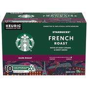 Starbucks, French Roast, Dark Roast, Coffee, 10 Count