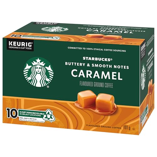 Starbucks, Caramel, Medium Roast, K-Cup Pods, 60 Count
