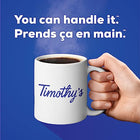 TIMOTHY'S, German Chocolate, Light Roast, K-Cup Pods, 24 Count