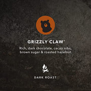 Kicking Horse Coffee, Grizzly Claw, Dark Roast, Whole Beans, 850 Grams