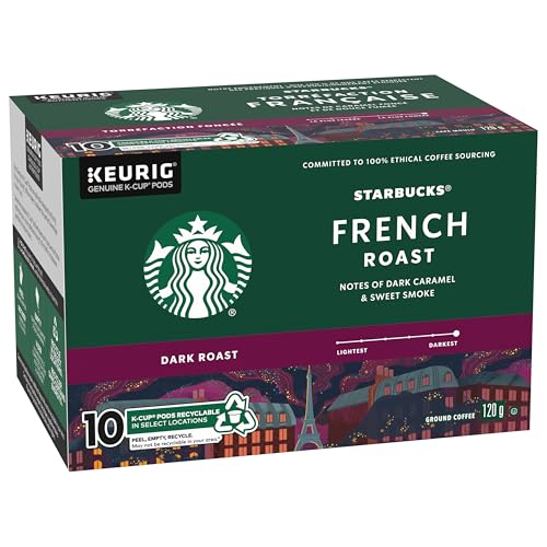 Starbucks, French Roast, Dark Roast, K-Cup Pods, 60 Count