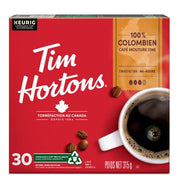 Tim Hortons, Colombian, Medium Roast, Coffee, 30 Count
