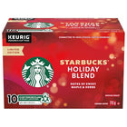 Starbucks, Holiday Blend, Medium Roast, Coffee, 10 Count