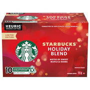 Starbucks, Holiday Blend, Medium Roast, Coffee, 10 Count