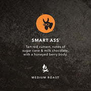 Kicking Horse Coffee, Smart Ass, Medium Roast, Ground Coffee, 284 Grams