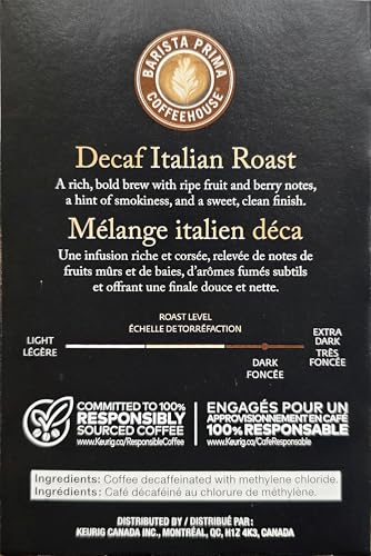 BARISTA PRIMA, Italian Roast, Medium Roast, K-Cup Pods, 24 Count