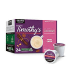 TIMOTHY'S, Chai Latte, Medium Roast, K-Cup Pods, 24 Count
