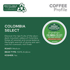 Green Mountain Coffee Roasters, Colombia Select, Medium Roast, K-Cup Pods, 72.0 Count