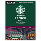 Starbucks, French Roast, Dark Roast, K-Cup Pods, 44 Count