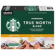 Starbucks, True North Blend, Light Roast, Coffee, 24 Count