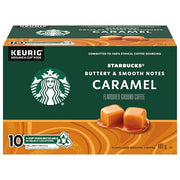 Starbucks, Caramel, Medium Roast, Coffee, 10 Count
