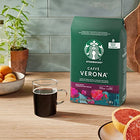 Starbucks, Dark Chocolate, Dark Roast, Whole Beans, 6 x 340 Grams