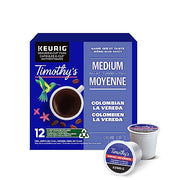 TIMOTHY'S, Colombian La Vereda, Medium Roast, Coffee, 12 Count