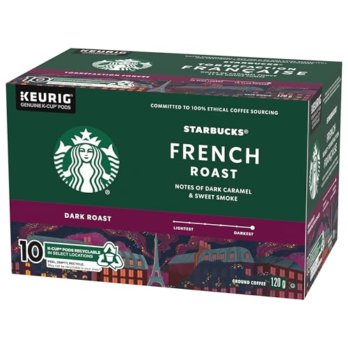 Starbucks, French Roast, Dark Roast, K-Cup Pods, 60 Count