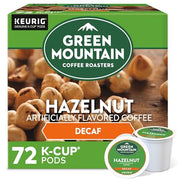Green Mountain Coffee Roasters, Hazelnut, Light Roast, Beans, 72.0 Count
