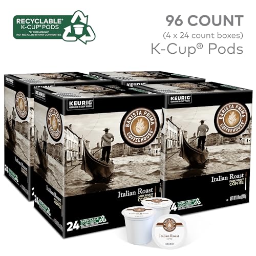 BARISTA PRIMA, Italian Roast, Dark Roast, K-Cup Pods, 96 Count