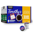 TIMOTHY'S, Breakfast Blend, Light Roast, K-Cup Pods, 12 Count