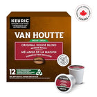 Van Houtte, House Blend Decaf, Medium Roast, K-Cup Pods, 12 Count
