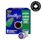 TIMOTHY'S, Dark Chocolate, Dark Roast, K-Cup Pods, 30 Count