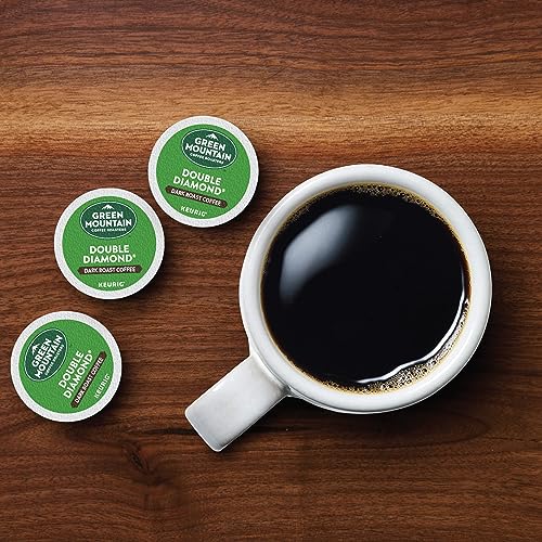 Green Mountain Coffee Roasters, Double Diamond, Dark Roast, Beans, 72.0 Count